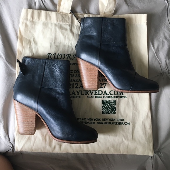 Rag & Bone Newbury Boots in Blue - Picture 3 of 7